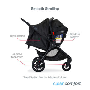 ectq00877721s_3.jpg - Carrinho de Bebê B Free Premium e Cadeira de Bebê para Carro B Safe Gen2 FlexFit, Britax, Preto