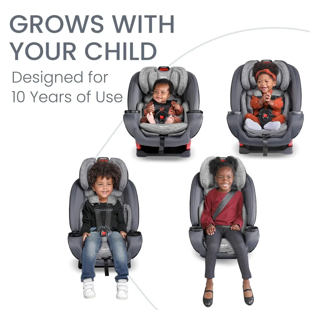 Cadeirinha de Bebê Britax One4Life Conversível, com Uso de 2,3 a 54,4 kg, do Assento para Bebê Voltado para Trás ao Assento Elevatório .