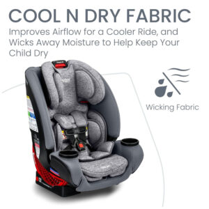 Cadeirinha de Bebê Britax One4Life Conversível, com Uso de 2,3 a 54,4 kg, do Assento para Bebê Voltado para Trás ao Assento Elevatório .