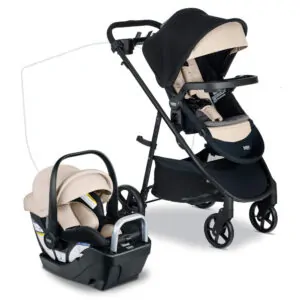 ectqgslqxm6c0b_0-1.jpg - Kit de Viagem para Bebê Britax Willow Brook S, Cadeirinha e Carrinho com Base Alpine, ClickTight, Capa e Forro SafeWash, Preto e Bege