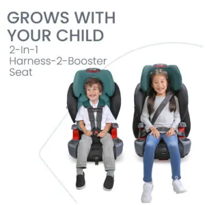 ectqz291c1e_1.jpg - Britax cresce com você ClickTight Harness 2 Booster, Green Contour SafeWash