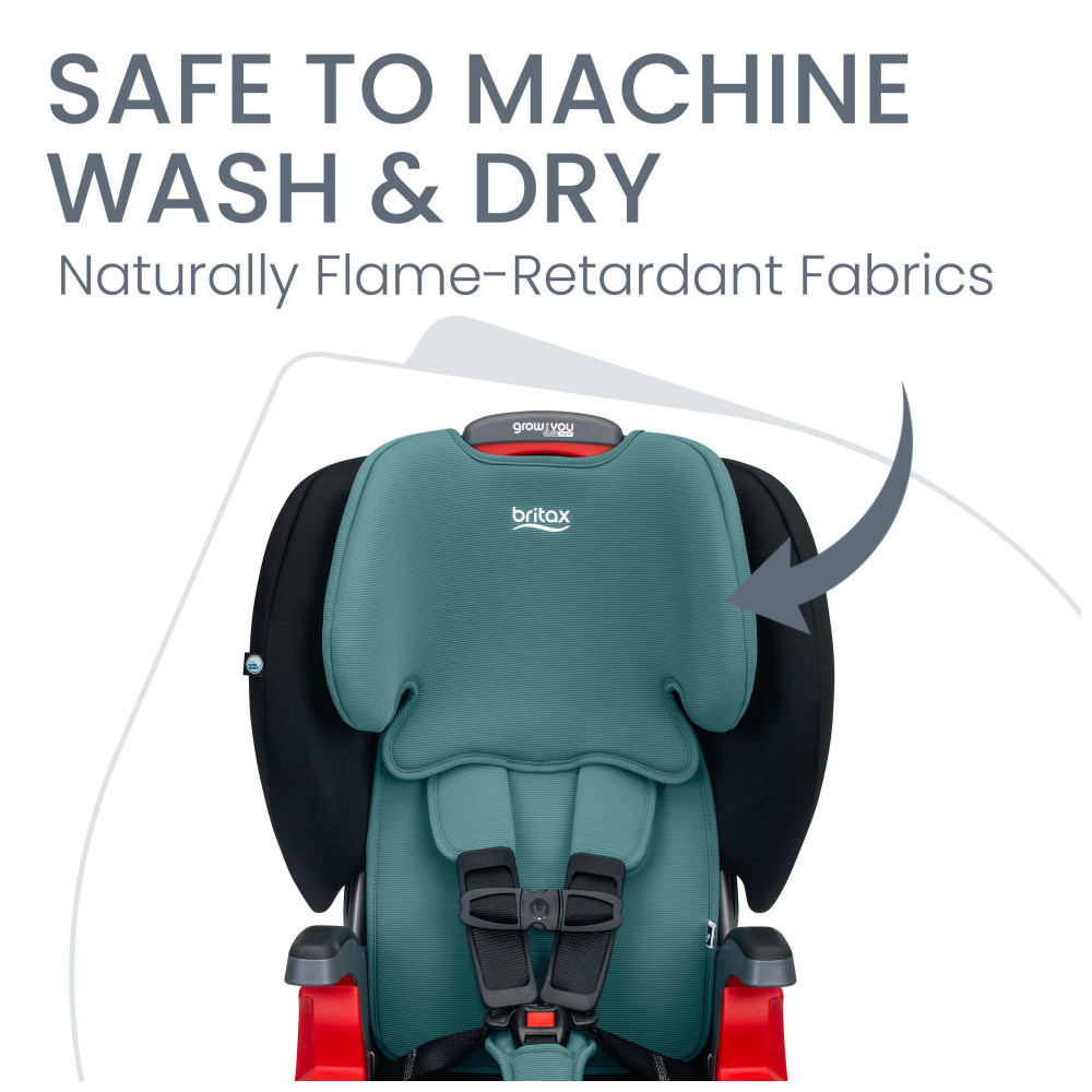 ectqz291c1e_4.jpg - Britax cresce com você ClickTight Harness 2 Booster, Green Contour SafeWash