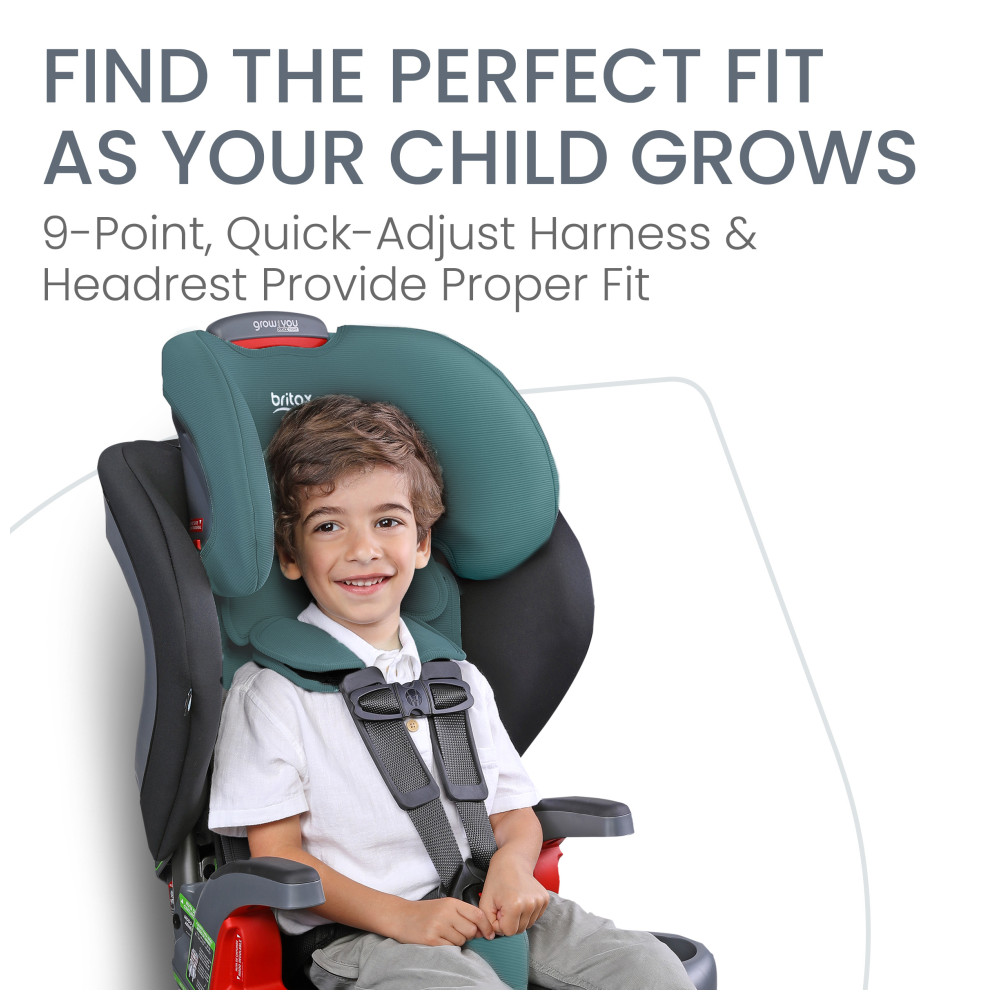 ectqz291c1e_6.jpg - Britax cresce com você ClickTight Harness 2 Booster, Green Contour SafeWash