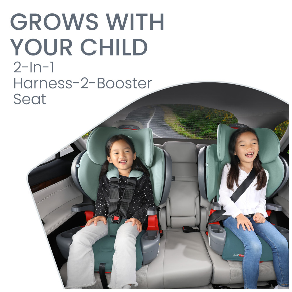 ectqe302c1e_1.jpg - Britax cresce com você ClickTight Harness 2 Booster, Green Ombre SafeWash