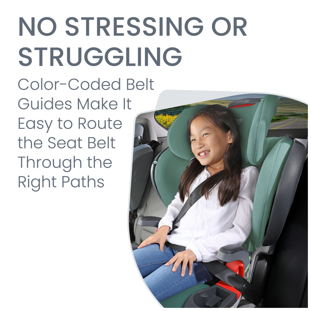 ectqe302c1e_5.jpg - Britax cresce com você ClickTight Harness 2 Booster, Green Ombre SafeWash