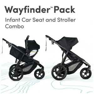 ectq00364741s_1.jpg - Sistema de Viagem BOB Gear Wayfinder, Combo de Assento de Carro para Bebê e Carrinho de Bebê, ClickTight, Britax