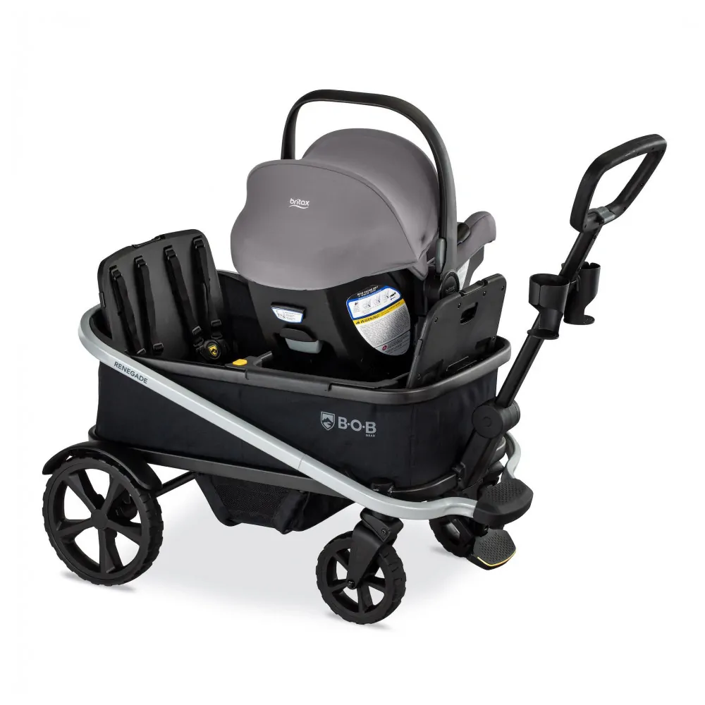 ectq00558641s_2.jpg - Britax Adaptador para Bebê Conectável ao Carrinho BOB Gear Renegade Wagon Versatilidade e Segurança
