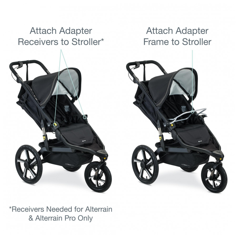 ectq00954021s_2.jpg - Adaptador para Carrinho de Bebê de Corrida BOB Gear para Cadeirinhas de Bebê Chicco,Britax