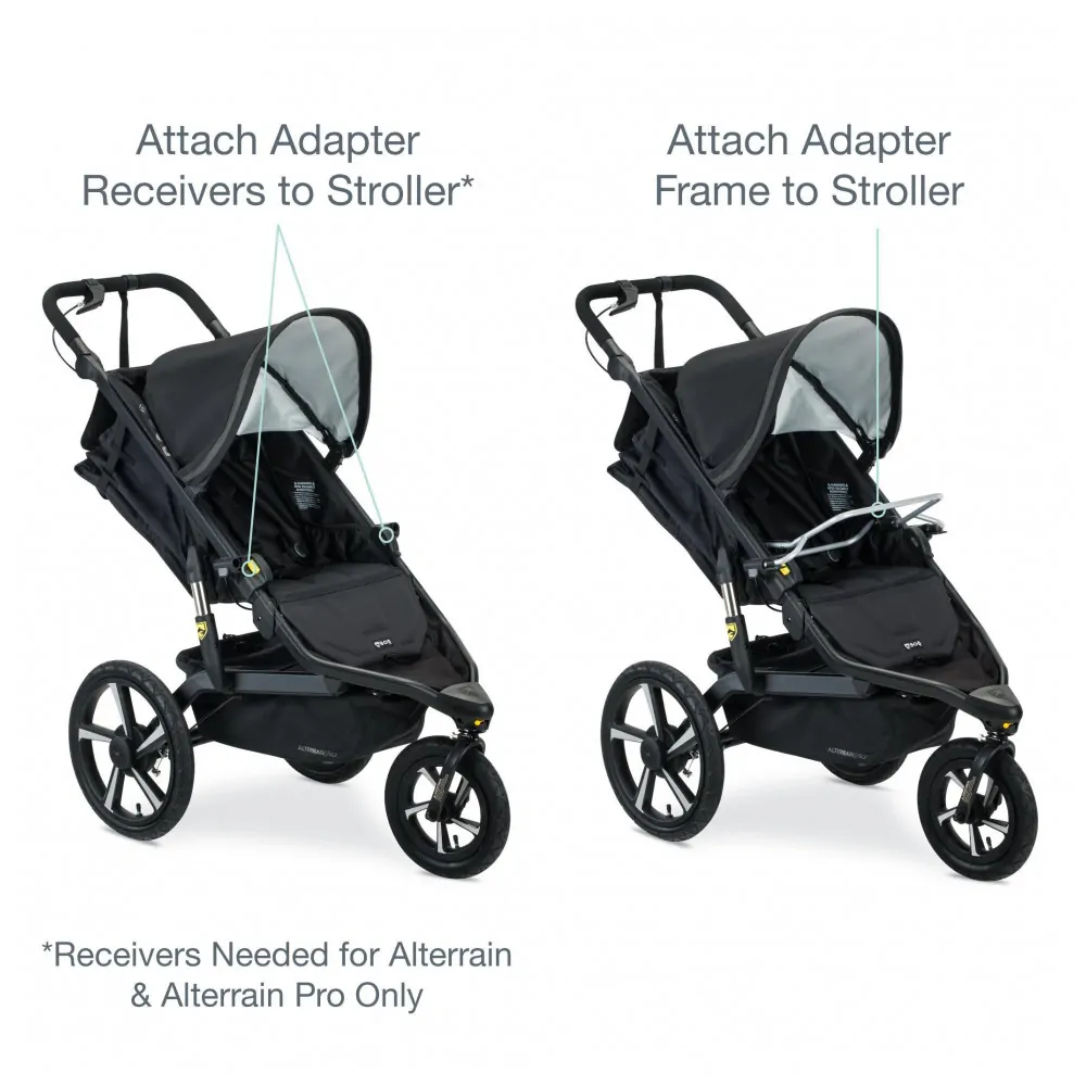 ectq00954021s_2.jpg - Adaptador para Carrinho de Bebê de Corrida BOB Gear para Cadeirinhas de Bebê Chicco,Britax