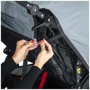 ectq2731sw_1.jpg - Britax BOB Gear Weather Shield para Carrinhos Duallie com Rodas Giratórias Cinza