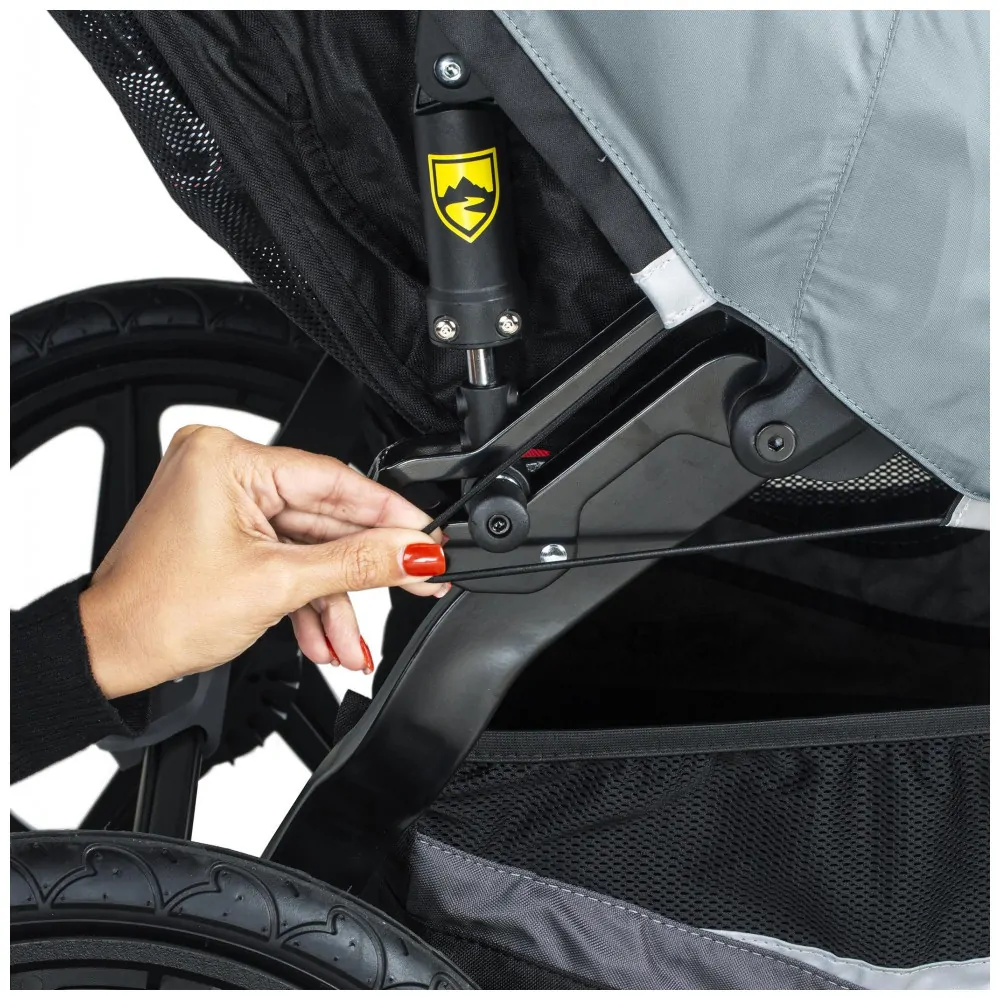 ectq2731sw_2.jpg - Britax BOB Gear Weather Shield para Carrinhos Duallie com Rodas Giratórias Cinza
