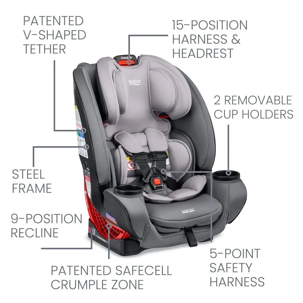 ectq6vn3p47c0b_2.jpg - Assento de Carro Britax One4Life 10 anos de uso, 2,26 a 54 kg, Assento Traseiro e Booster, Tecido Lavável Segurança e Conforto