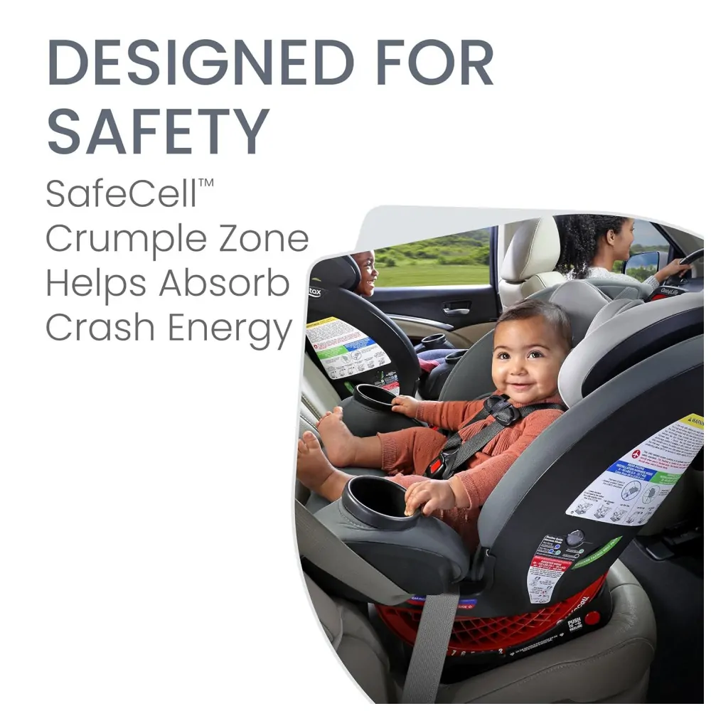 ectq6vn3p47c0b_4.jpg - Assento de Carro Britax One4Life 10 anos de uso, 2,26 a 54 kg, Assento Traseiro e Booster, Tecido Lavável Segurança e Conforto