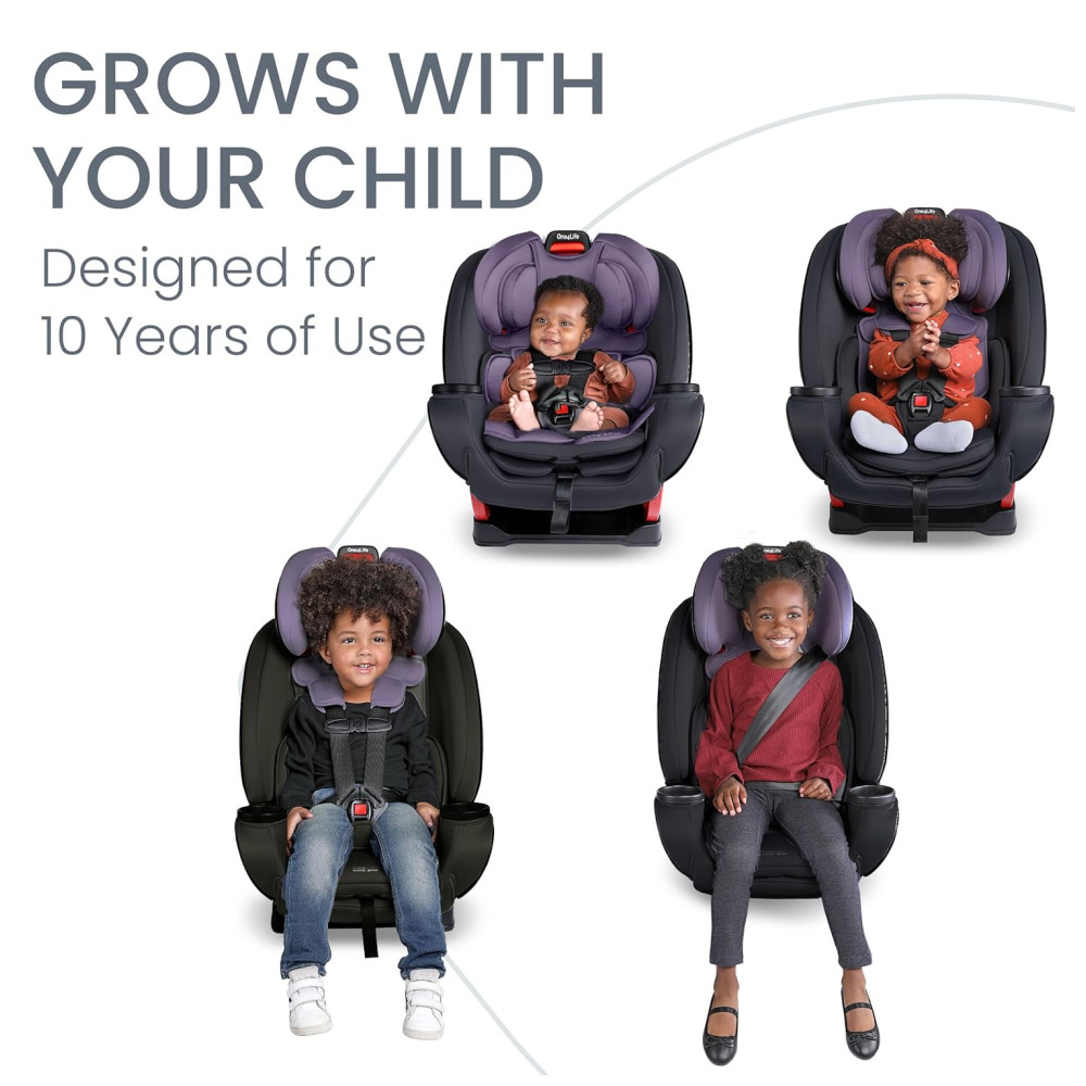 ectqg93cp47c0b_1.jpg - Assento de Carro Britax One4Life, 10 Anos de Uso, 2,3 a 54,4kg, Encara para Trás e Elevatório para Bebê, com Assento Traseiro