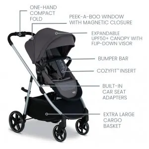 Sistema de Viagem Britax Willow Grove SC, Pindot Stone