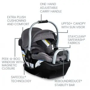 Sistema de Viagem Britax Willow Grove SC, Pindot Stone