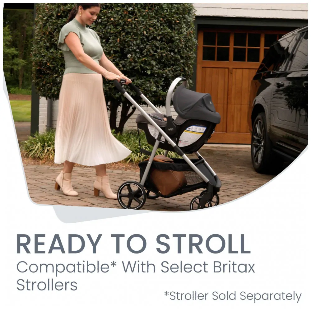 Cadeirinha de Carro para Bebê Britax Willow SC com Base Alpine Pindot Stone