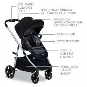 Sistema de Viagem Britax Willow Grove SC, Pindot Onyx