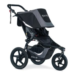 Carrinho de corrida BOB Gear Revolution Flex 3.0, preto grafite