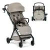 Carrinho Britax Juniper Teca Sistema de Viagem Compacto com Cadeirinha Compatível