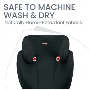 Assento Elevador com Encosto Britax Skyline Cinza 2 em 1 18,1 a 54,4 kg