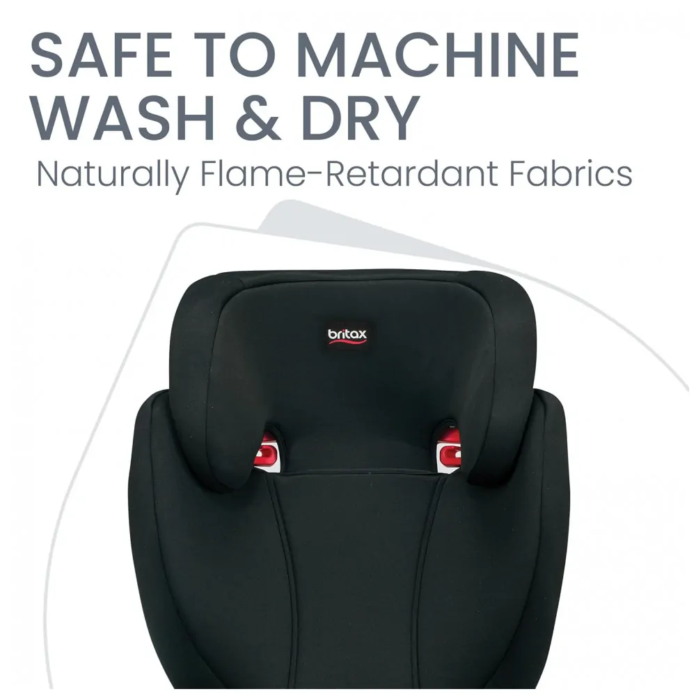 Assento Elevador com Encosto Britax Skyline Cinza 2 em 1 18,1 a 54,4 kg