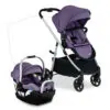 Cadeirinha Britax Willow Grove SC Sistema de Viagem Pindot Iris Recém nascido a 22,7 kg