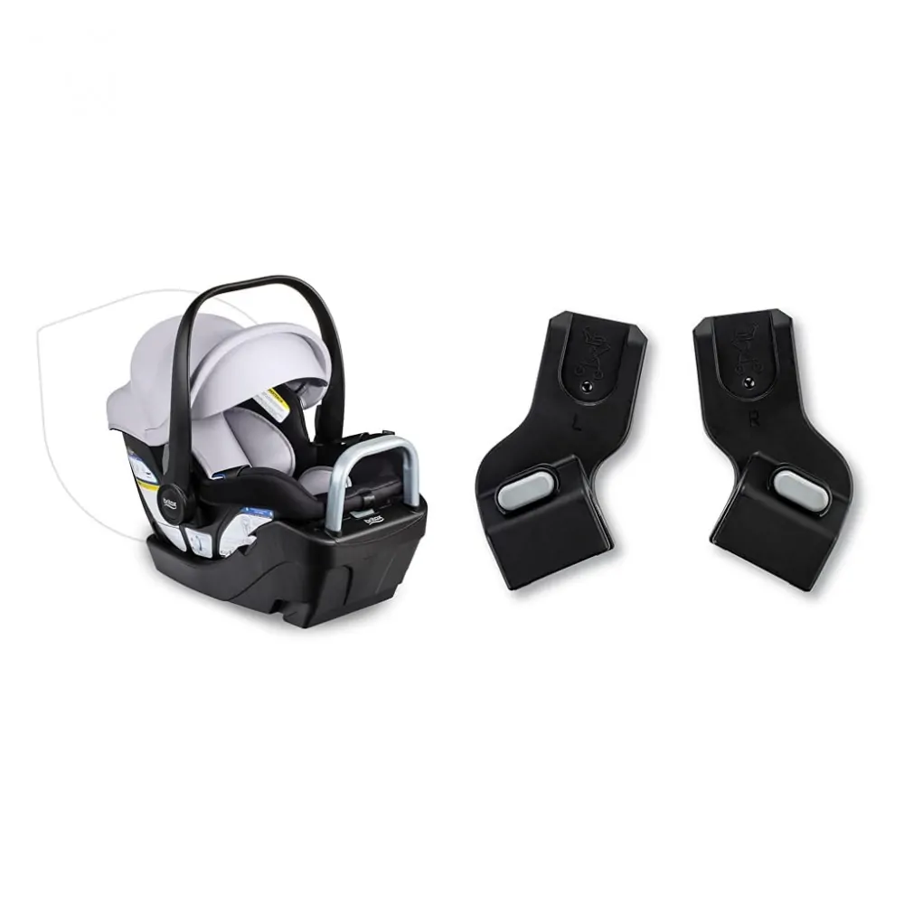 Cadeirinha Britax Willow S Cinza Vulcânico com Base Alpine 1,8 a 13,6 kg