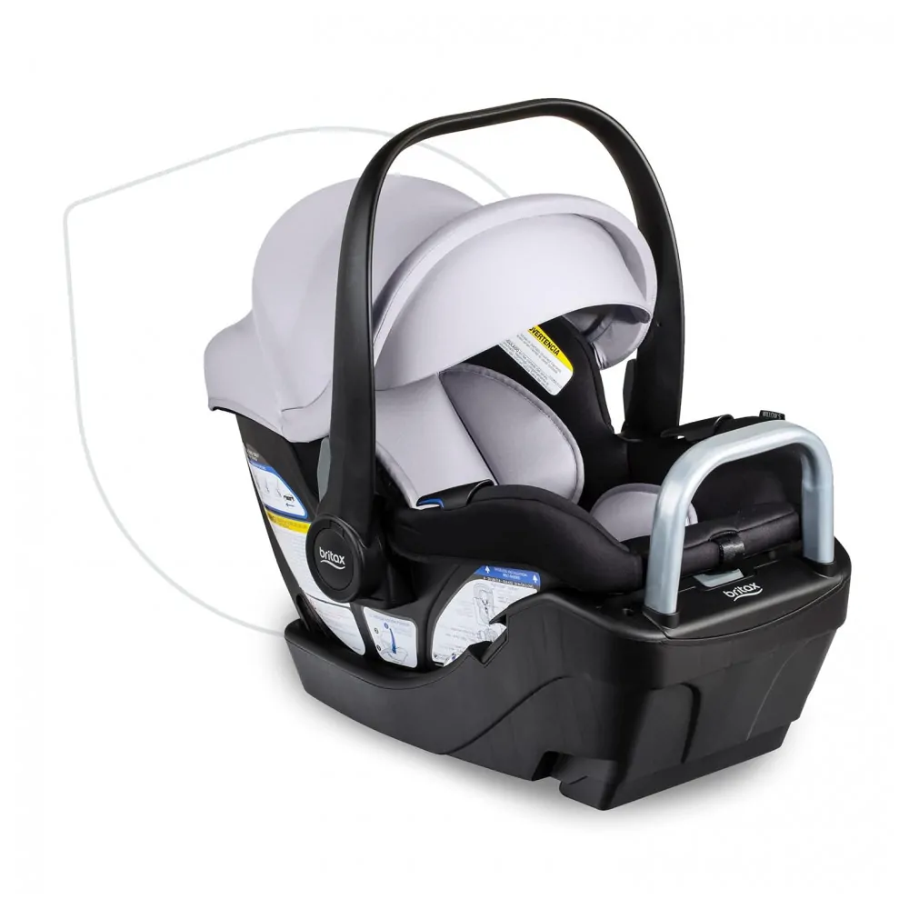 Cadeirinha Britax Willow S Cinza Vulcânico com Base Alpine 1,8 a 13,6 kg