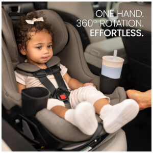 Cadeirinha Britax Galaxy360 Cinza Giratória 360 Slim 2,3 a 29,5 kg