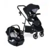 Cadeirinha Britax Willow Brook Sistema de Viagem Cinza Glacial Recém nascido a 13,6 kg