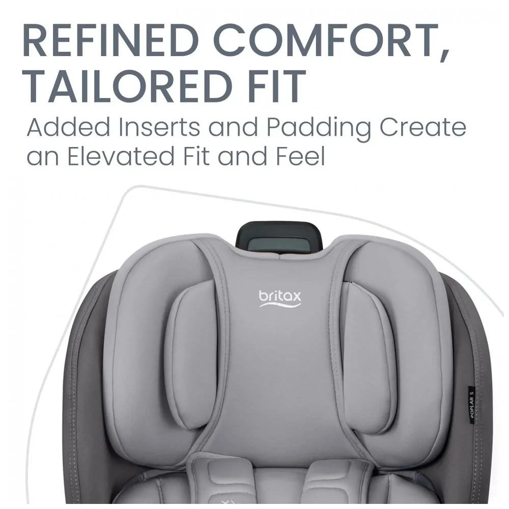 Cadeirinha Britax Poplar S Grafite Glacial 2 em 1 Conversível 2,3 a 29,5 kg ClickTight