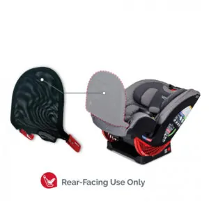 Acessório Barra Antirrotação Britax Preta para Cadeirinha One4Life Posição Traseira