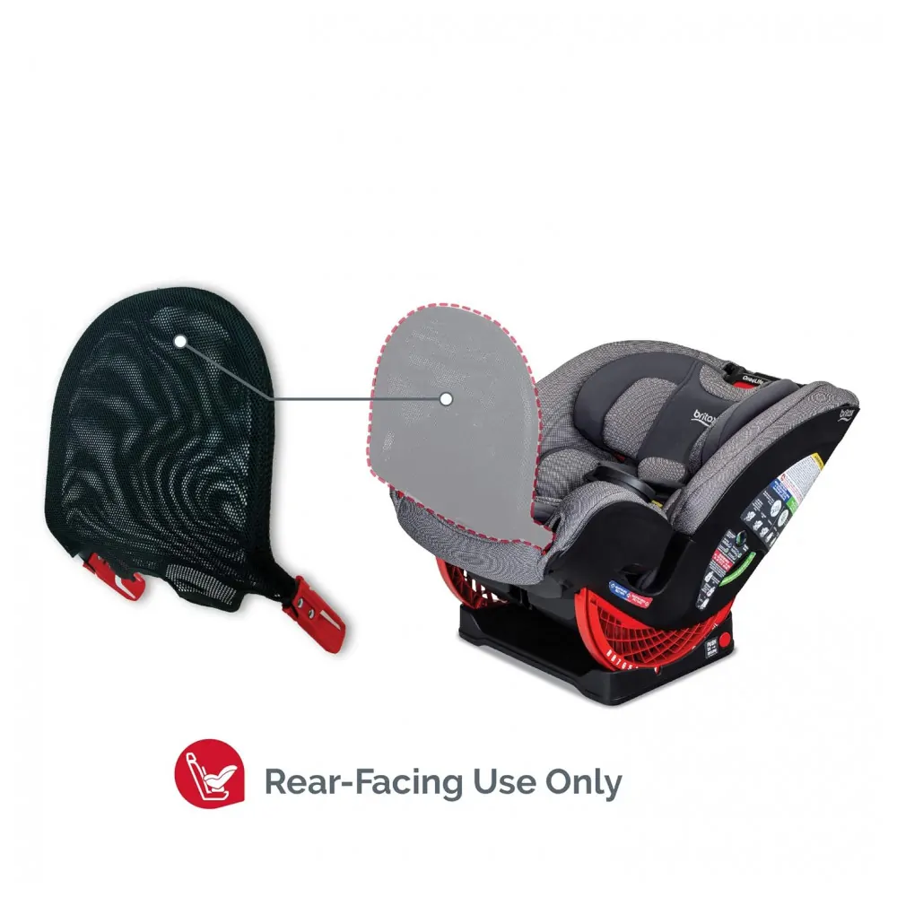 Acessório Barra Antirrotação Britax Preta para Cadeirinha One4Life Posição Traseira
