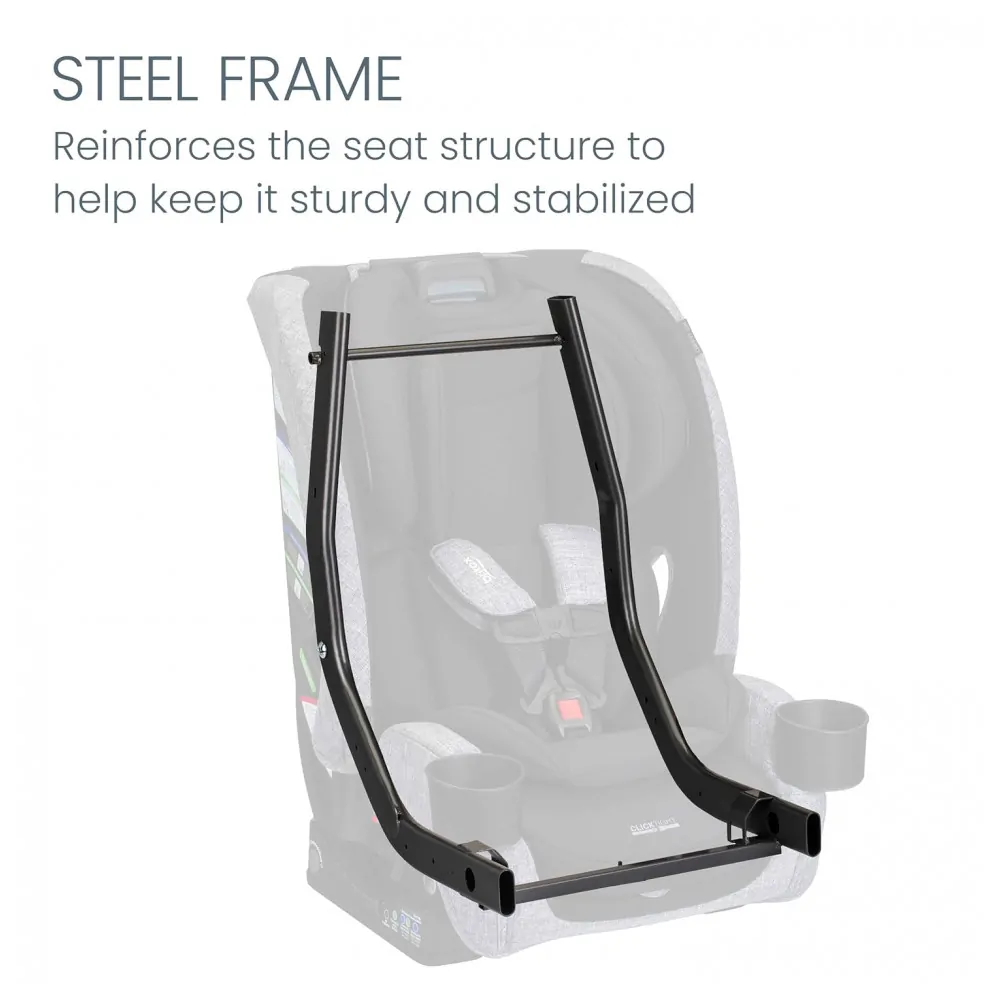 Cadeirinha Britax One4Life Slim Preta 3 em 1 Recém nascido a 54 kg com ClickTight