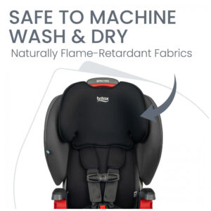 Britax Grow with You Harness2Booster Cadeira Auto 2 em 1 com Assento Elevatório e Cinto de Segurança Ajustável, Mod Black