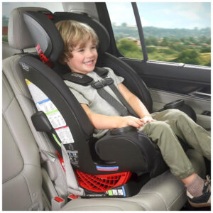 Britax One4Life All in One Cadeira para Carro com Uso até 10 Anos, Modos Reverso, Frente e Booster, Instalação ClickTight, Tecido Seguro e Respiráve