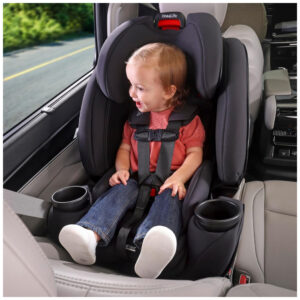 Britax One4Life All in One Cadeira para Carro com Uso até 10 Anos, Modos Reverso, Frente e Booster, Instalação ClickTight, Tecido Seguro e Respiráve