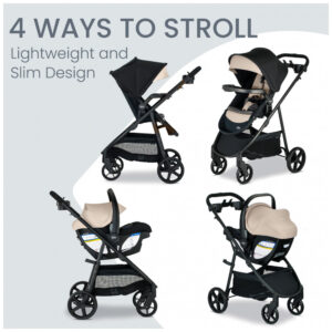Sistema de viagem Britax Willow Brook S, Sand Onyx
