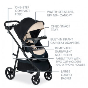 Sistema de viagem Britax Willow Brook S, Sand Onyx
